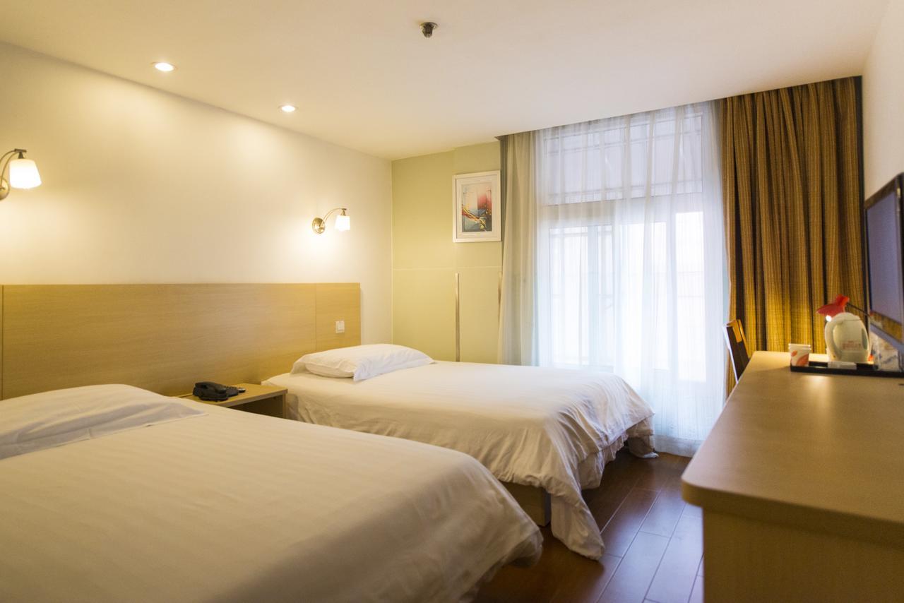 Motel Shanghai Pudong Avenue Yangpu Bridge Экстерьер фото